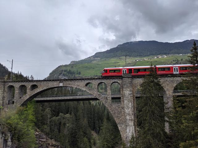 The beautiful Solis viaduct, built in 1902