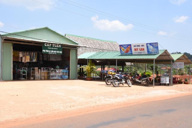 Pit stop in the mountains