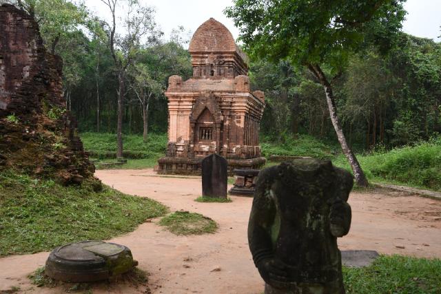 Restored temple at My Son