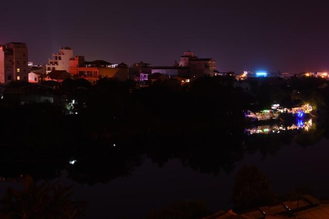 View over Hue from the rooftop bar