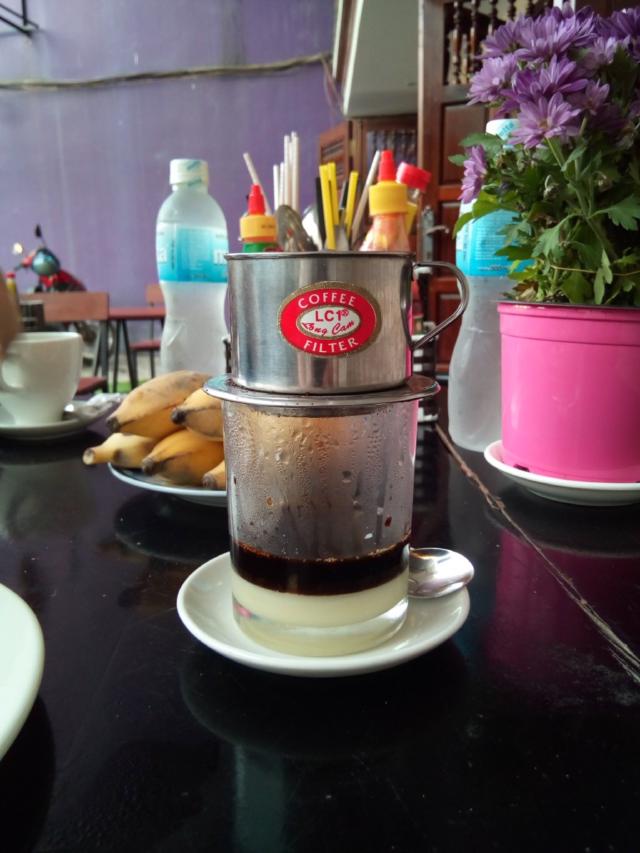 Vietnamese coffee with condensed milk