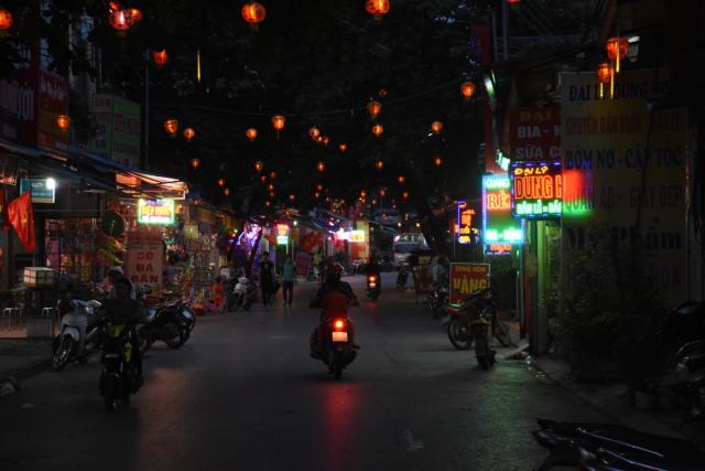 Market at night